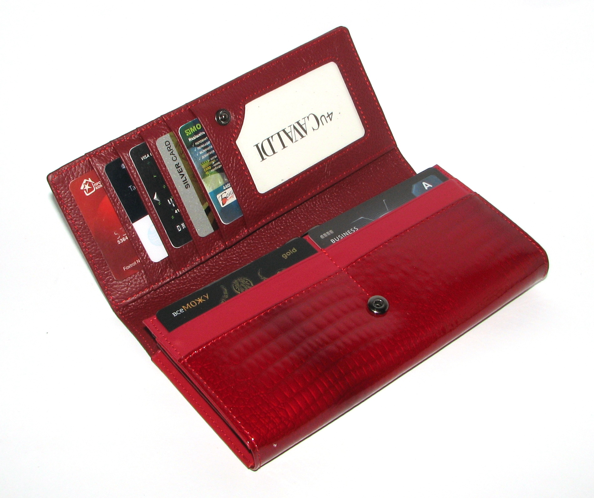 Кошелек женский Cavaldi H24-1-RS RED Кошелек женский Cavaldi H24-1-RS RED